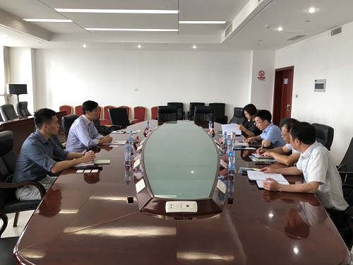 驻武汉办主任冯浩贤与吉安市政府代表座谈了解该市的发展近况