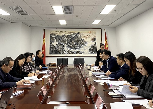 驻武汉办主任郭伟勋一行拜访山西省商务厅