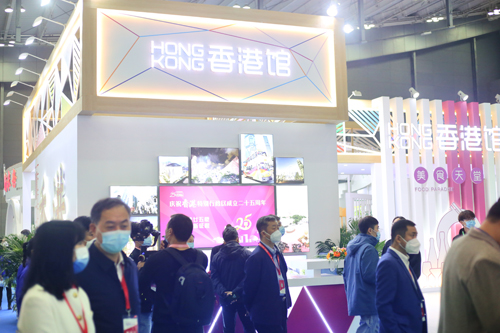 長沙市民眾參觀香港館情況(一)