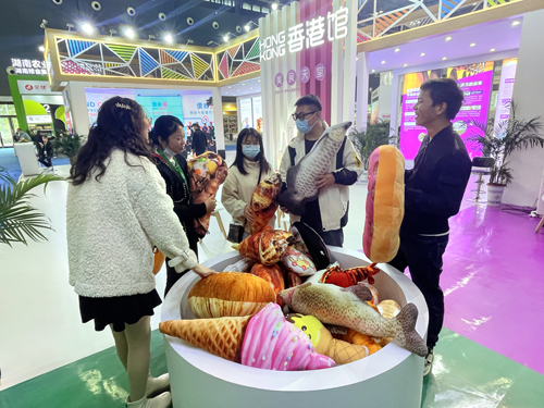 長沙市民眾參觀香港館情況(二)