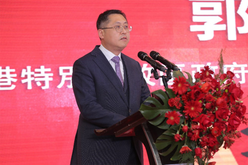 駐武漢辦主任郭偉勳致辭