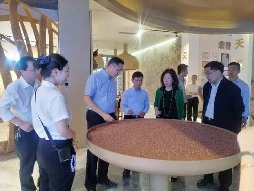 郭偉勳主任及駐湖南聯絡處一行考察邵陽企業