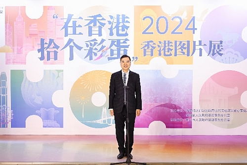 駐湖南聯絡處主任李錦雄致辭