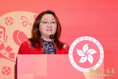 驻武汉办主任蔡敏君致辞