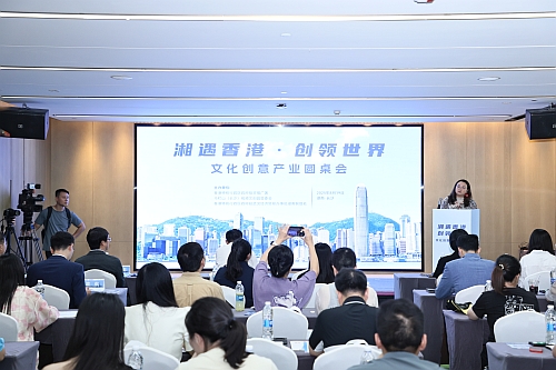 香港特區政府駐武漢辦主任蔡敏君致辭