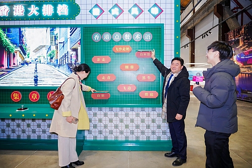 嘉賓共同參觀展覽(4)