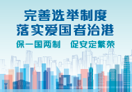 完善选举制度　落实爱国者治港 这连结会以新视窗打开。