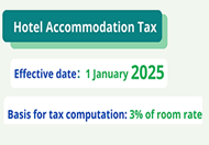 The 2024-25 Budget Hotel Accommodation Tax This link will open in a new window